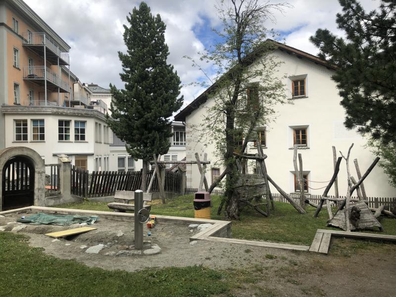 Kinderspielplatz Mulin in Samedan