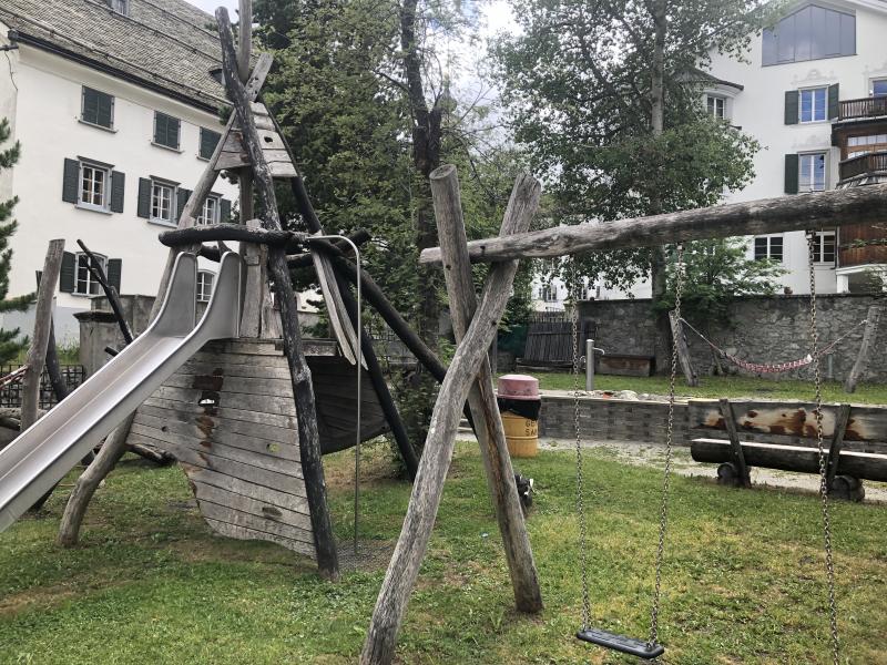 Kinderspielplatz Mulin in Samedan